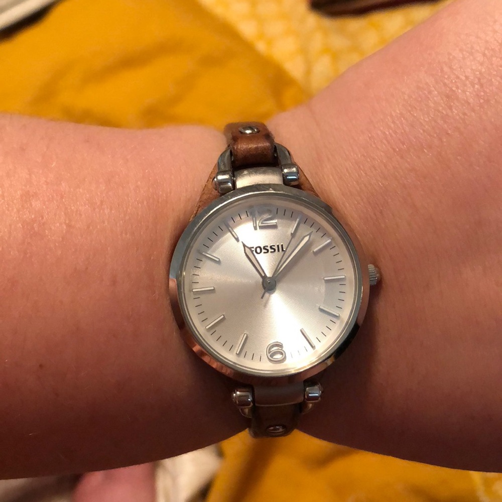 Fossil Watch! Leather Band